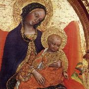 Gentile da  Fabriano Details of Madonna and child,with sts.lawrence and julian oil painting reproduction